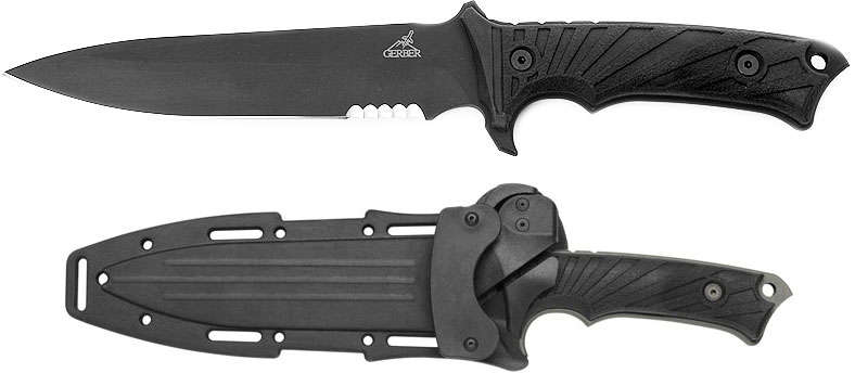 GERBER LHR FINE SERRATED.