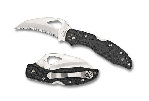 Byrd by spyderco. Hawkbil Meadowlark