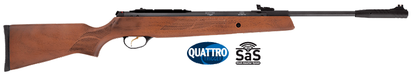 Hatsan Mod 95 Rifleshock Absorber system  Turkish Wallnut stock. Free 4x32AO scope