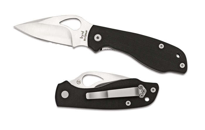 Byrd by spyderco. Crow G10 Handles