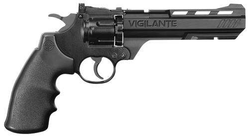 CROSMAN VIGILANTE CO2 REVOLVER - SHOOTS 4.5MM STEEL BBS AND PELLETS 465FPS