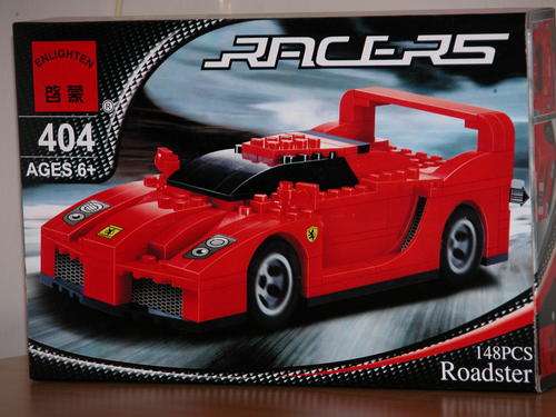 Lego Compatible Building Blocks @ STOCK CLEARANCE @ F1 Ferrari Red 148psc