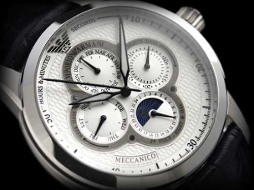 CRAZY R1 START. BRAND NEW EMPORIO ARMANI AR4613 MECCANICO WATCH. LAST ONE LEFT.