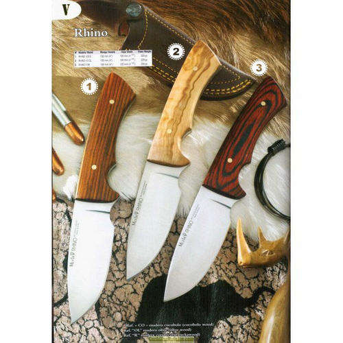 MUELA KNIVES SPAIN. RHINO-10R KNIFE.