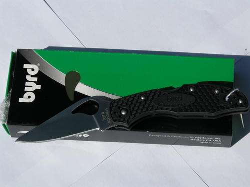 Byrd by spyderco. Meadowlark 2 FRN plain knife