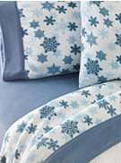 VOGUE COLLECTION 4 PIECES FLANNEL QUEEN SIZE SHEETS