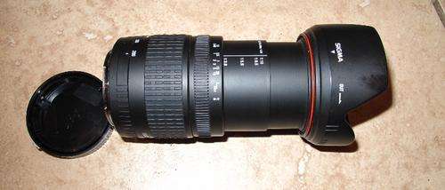 CANON EF LENS Made by Sigma, 28-200mm f3.5-5.6  including lens shade