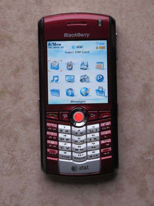 EXCELLENT CONDITION!!Genuine Blackberry PEARL 8120 CAMERA WITH FLASH!! 100% working ** BBM, BIS