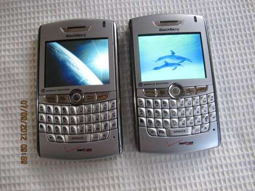 EXCELLENT!TWO BLACKBERRYS! !!!2 x Genuine Blackberry 8830*100% working ** IN STOCK, 24 hour shipping