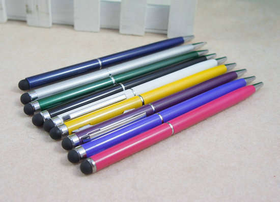 Two in one GEL INK PEN as well as STYLUS!!  The pen writes fantastically!!