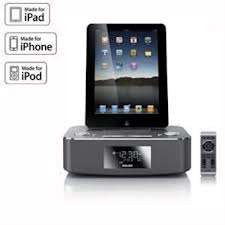 *PHILIPS* Docking Clock Radio with Remote Iphone / Ipad / Ipod
