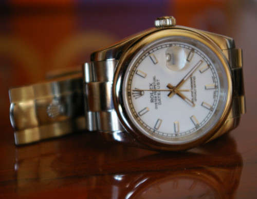 ROLEX OYSTER PERPETUAL DATEJUST WATCH 36mm
