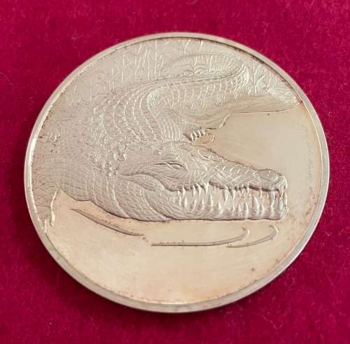 50th Anniversary Medal 45mm gilded silver