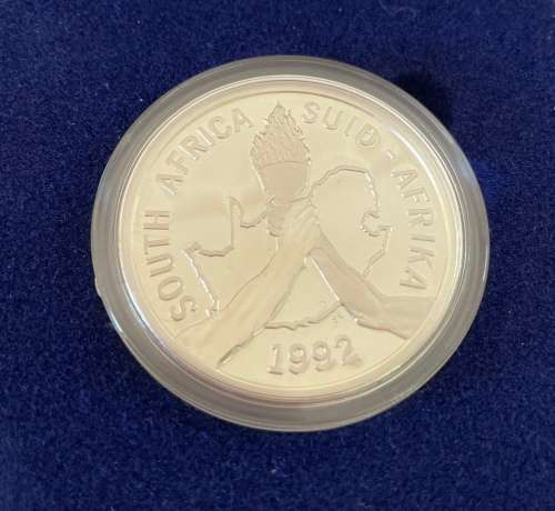 R2 Silver Proof `Barcelona` 1992 1oz