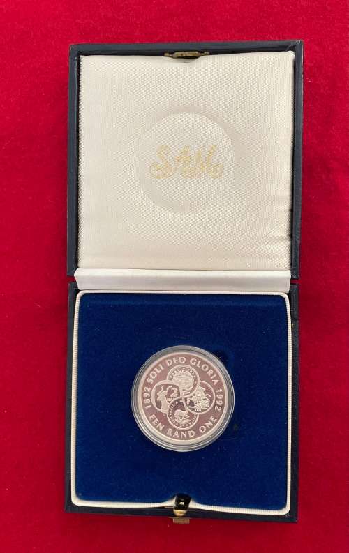 R1 Silver Proof `Soli Deo Gloria` 1992