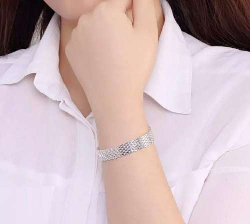 925 Silver Mesh Bracelet