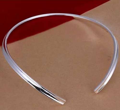 925 Silver Torque Necklace