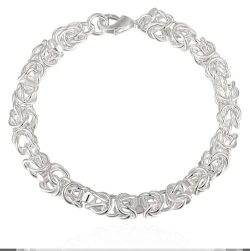 925 Silver Multi Circle Bracelet