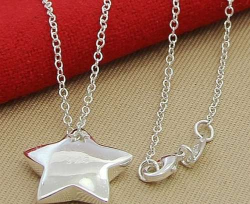 925 Silver Star Necklace