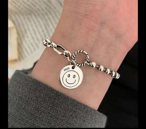 925 Silver Smile Bracelet