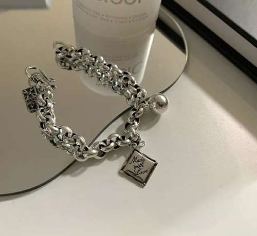 925 Silver Charms Bracelet.