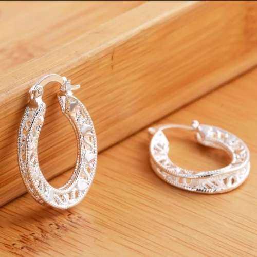 925 Silver Redro Earrings