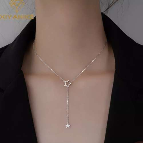 925 Silver Star Necklace