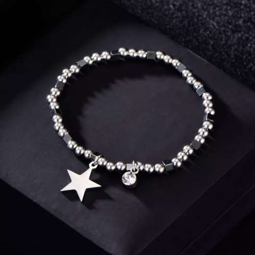 Stainless Steel Star Bracelet
