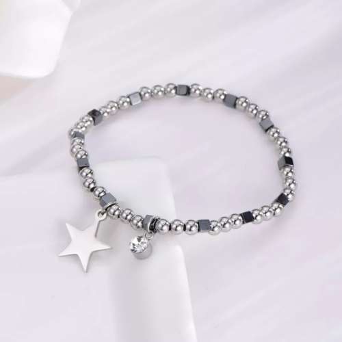 Stainless Steel Star Bracelet
