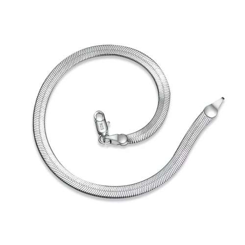 925 Silver 4mm Snake Chain Bracelet