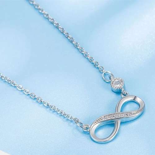 925 Silver Eternity Necklace