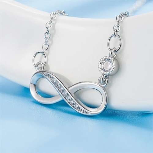 925 Silver Eternity Necklace