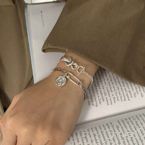 925 Silver Creative Portrait Bracelet