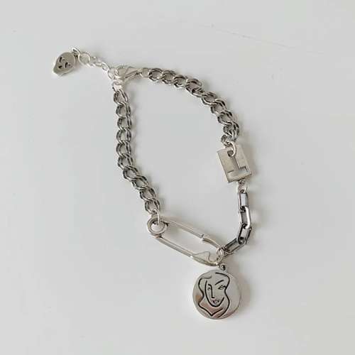 925 Silver Creative Portrait Bracelet