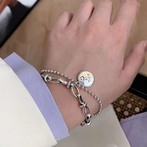 925 Silver Smile Bracelet