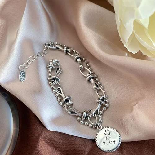 925 Silver Smile Bracelet
