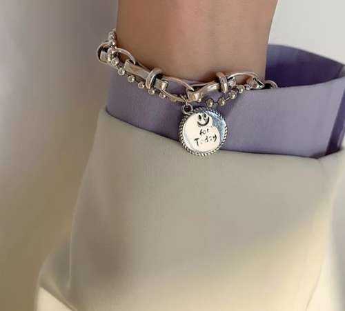 925 Silver Smile Bracelet