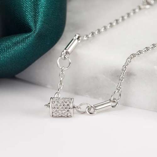 925 Silver Zirconia Flash Ring Bracelet