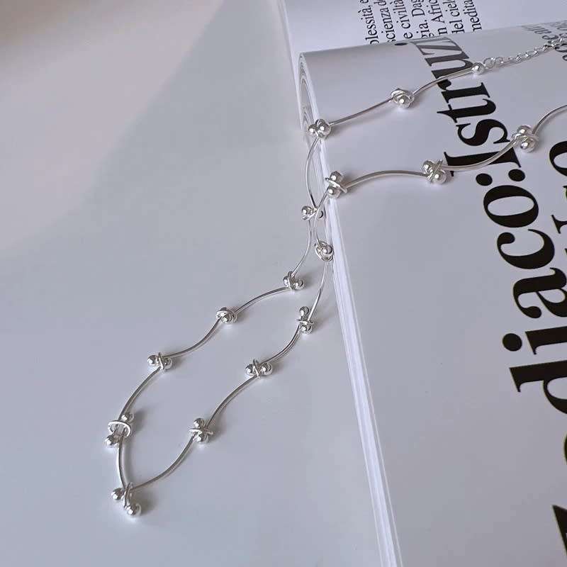 925 Silver Creative Ball Necklace