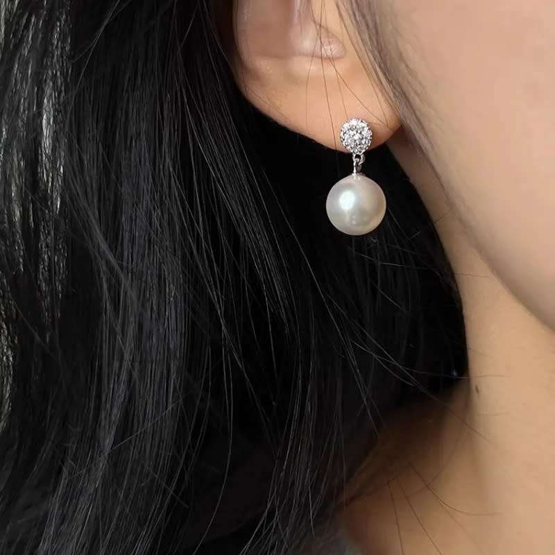 925 Silver Pearl Earrings