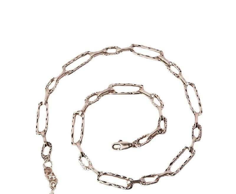 925 Silver Rectangle Necklace