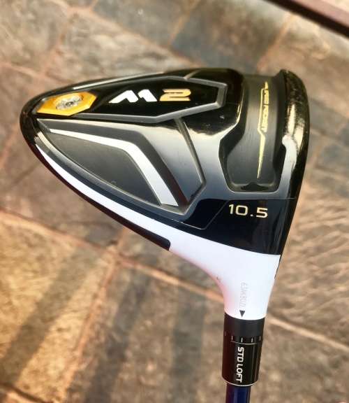 2016 TaylorMade M2 driver, 10.5deg, Project X Stiff shaft/ T-M Fujikura Regular shaft available