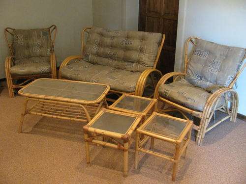 7 PIECE CANE SUITE