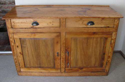Oregon Pine Kitchen Cupboard