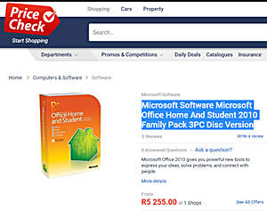 Microsoft Office Home and Student 2010 - Family Pack (3 licences for multiple installations)