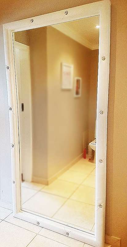 ONE OF A KIND DESIGNER DIAMANTE MIRROR (2m x 1m)