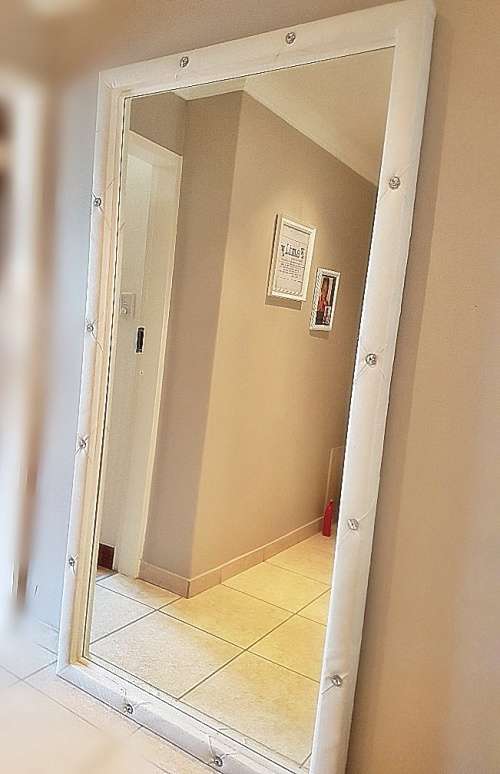 ONE OF A KIND DESIGNER DIAMANTE MIRROR (2m x 1m)