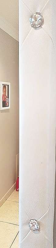 ONE OF A KIND DESIGNER DIAMANTE MIRROR (2m x 1m)