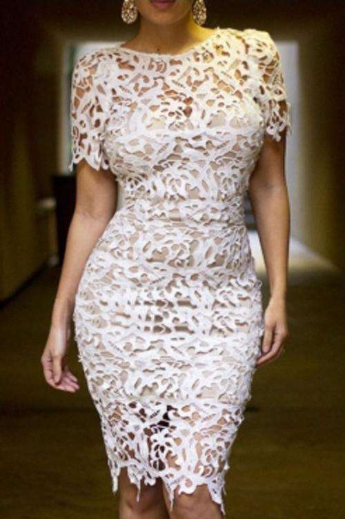 Lace Midi Dress