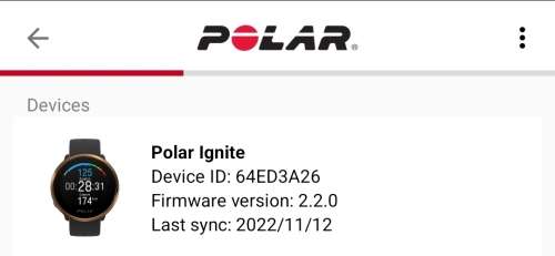 POLAR IGNITE FITNESS WATCH * SNAP FRIDAY LATE LATE ENTRY*